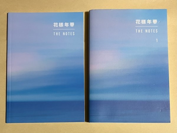 BTS 花様年華 THE NOTES 1&2 特典ノート しおり付き 日本語版 小説