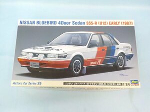  plastic model not yet constructed Hasegawa 1/24 Nissan Bluebird 4 -door sedan SSS-R previous term model 