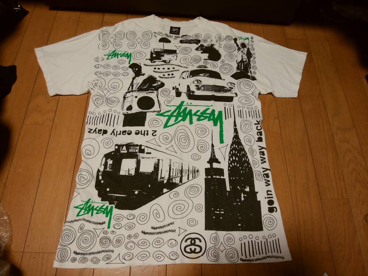 STUSSY 総ロゴ柄 シャツ XL(LL) - www.tinghuset.net