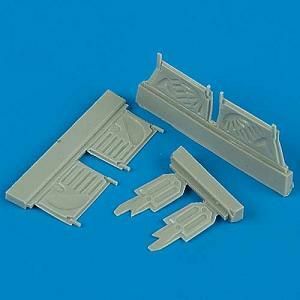 QB72116 F4U-1 Corsair undercarriage covers for 1/72 Academy kits