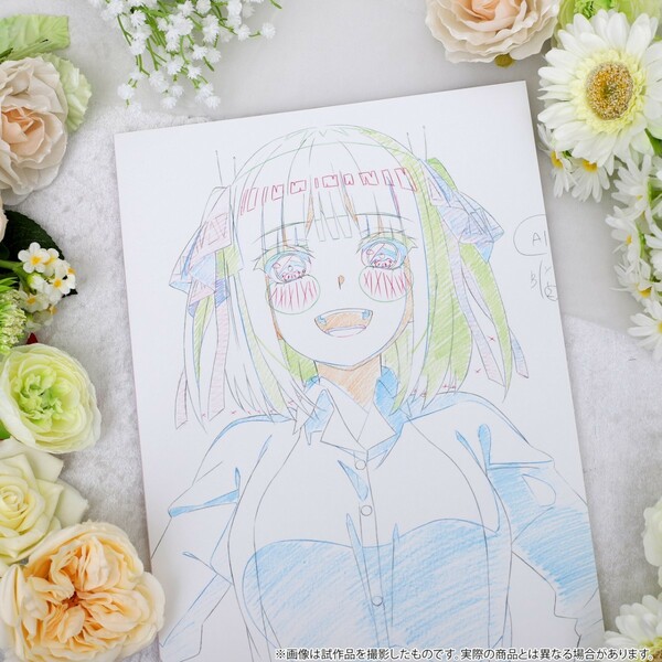 五等分の花嫁展 Memories ノート 原画 中野二乃 A4サイズ