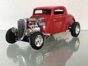  free shipping 1/18 Ford coupe 1934 hot rod minicar Classic car Ertl ERTL FORD COUPE HOT ROD CLASSIC CAR