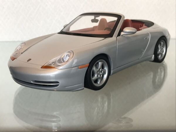 送料無料　1/18 ポルシェ 996 カブリオレ　ミニカー　GATE WAY PORSCHE CARBIOLET SILVER シルバー オープンカー