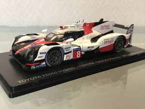 送料無料　1/43 トヨタ TS050 ルマン レーシングカー　ミニカー TOYOTA GAZOO Racing Le Mans 2017