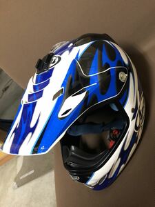 Arai オフロードヘルメット Vクロス3 中古　57.58cm アライ　ナリタモデル？