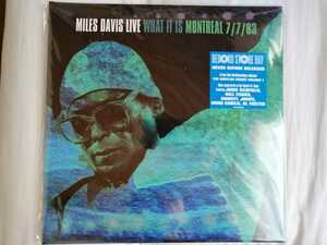 What It Is: Montreal 7/7/83(2LP)MILES DAVIS マイルス・デイビスRSD2022レコード LP VINYL 