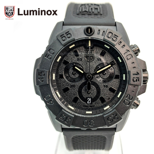 【1円】LUMINOX ルミノックス NAVY SEAL ネイビーシールズ 男性 メンズ クロノグラフ ダイバーズ ラバーベルト ミリタリー 軍使用 腕時計