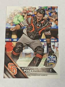 BUSTER POSEY 2016 TOPPS UPDATE ALL STAR GAME #US141 GIANTS 即決