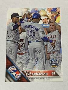 EDWIN ENCARNACION 2016 TOPPS UPDATE ALL STAR GAME #US159 MIKE TROUT 即決