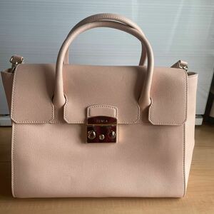 FURLA フルラ メトロポリス ハンドバッグ 2way トートバッグ