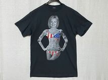 【'90 ヒラリー クリントン】Tシャツ　プリント　USA ヴィンテージ　ブラック　クロ　M〜Ｌぐらい　ビンテージ_画像1