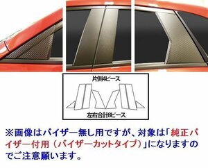 【送料無料！ハセプロ】★アートシートピラー/バイザーカット/ブラック (MS-PMA31V) 8Pセット★MAZDA CX-3 DK5FW/DK5AW H27/2～