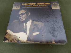 [m9058y c] 新品未開封★ ライトニン・ホプキンス / Eight Classic Albums(4CD)　輸入盤　Lightnin' Hopkins