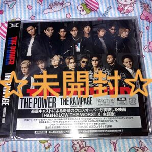 MUSIC VIDEO盤 (初回仕様)シリアルコード付きTHE RAMPAGEfromEXILE TRIBE /THE POWER