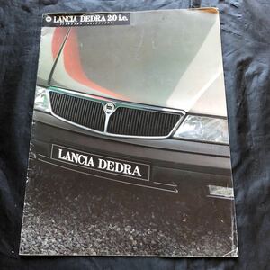 NA1799N230 Lancia Dedra 2.0i.e. LANCIA DEDRA catalog 1991 year 5 month 