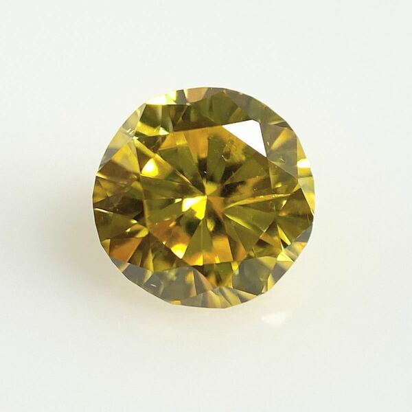 ０．２９５ct　ＦＡＮＣＹ　ＶＩＶＩＤ　ＹＥＬＬＯＷ　ＳＩ２　ラウンド　ビビッドイエロー　ダイヤモンドルース