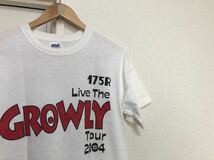 【送料無料！】175R Live The GROWLY Tour2004 TシャツsizeS_画像1