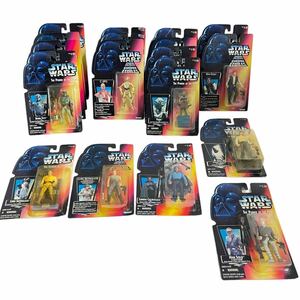 【未開封】スターウォーズ Kenner ケンナー7 THE POWER OF THE FORCE フィギュア 18体 STAR WARS まとめ売り 10 C-3PO ヨーダ ハンソロ