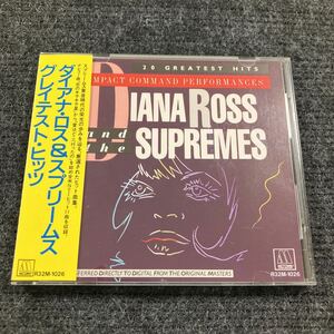 【洋楽1】貴重なCDです！　ダイアナ・ロス＆スプリームス　グレイテスト・ヒッツ　DIANA ROSS & SUPREMES