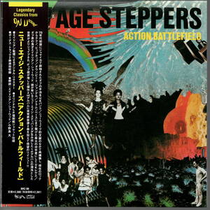 NEW AGE STEPPERS ニュー・エイジ・ステッパーズ／ ACTION BATTLEFIELD アクション・バトルフィールド　紙ジャケ・ボートラ入 帯付き美品