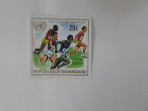スポーツ切手　ルワンダ　陸上：国連？　11種枚　