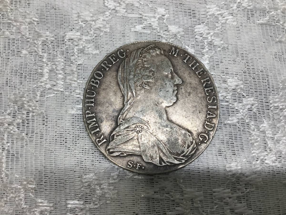 高評価の贈り物 1728年オーストリア銀貨、アンティークコイン アンティーク/コレクション