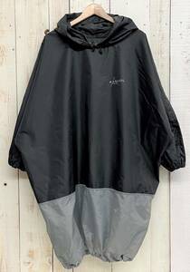 KANGOL Kangol * pull over do Le Mans sleeve water repelling processing * nylon jacket raincoat 9R-11R size black gray summer fes