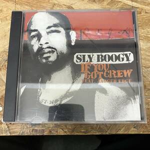 ● HIPHOP,R&B SLY BOOGY - IF YOU GOT CREW INST,シングル! CD 中古品