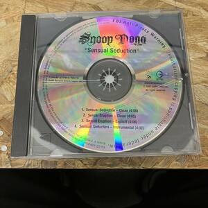 ● HIPHOP,R&B SNOOP DOGG - SENSUAL SEDUCTION INST,シングル! CD 中古品