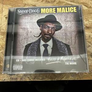 ● HIPHOP,R&B SNOOP DOGG - MORE MALICE アルバム,名作!,PROMO盤! CD 中古品