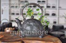 新入荷☆高品質 大容量 提梁壺 鋳鉄製の壺 手作り コーティングなし お茶の道具_画像3