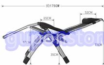 新入荷 実用品★ラウンジチェア お昼寝 椅子 デッキチェア オフィスランチ休憩用チェア 家庭用椅子 折りたたみ ビーチチェア_画像2