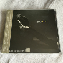 ERIC ROBERSON「esteric...」 ＊2001年リリース　＊ソロ・デビューアルバム　＊国内盤　＊未開封_画像1