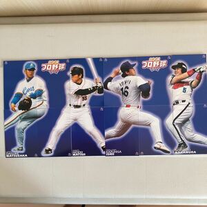 2001 year Calbee Professional Baseball chip s/ check list card.C-1~12. pine slope large .. pine . preeminence .. Ishii one .. Nakamura ../12 sheets set set sale rare rare card 