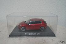 ノレブ プジョー 308 GTi 1/43 ミニカー 赤_画像3