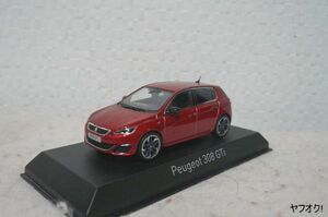 ノレブ プジョー 308 GTi 1/43 ミニカー 赤