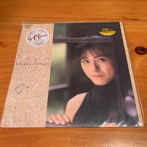 レンタル落ち LP レコード 小泉今日子 ライアー Liar 1986年 中古品 美品 送料無料