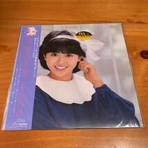 レンタル落ち LP レコード 小泉今日子 詩色の季節 KYOKO II 帯付破れ 中古品 美品 送料無料_画像1