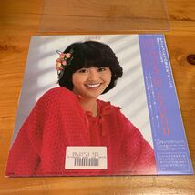 レンタル落ち LP レコード 小泉今日子 詩色の季節 KYOKO II 帯付破れ 中古品 美品 送料無料_画像4