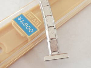 600 иен быстрое решение / Bear -* новый товар * не использовался / для женщин серебряный цвет * ковер ширина 8 мм из 14 мм соответствует 