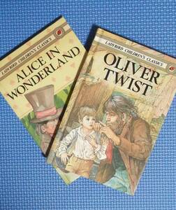 ★ALICE IN WONDERLAND＋OLIVER TWIST★全2冊★LADYBIRD★CHILDREN'S CLASSICS★