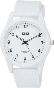 [シチズン Q&Q] 腕時計 アナログ 防水 ウレタンベルト VS40-006 ホワイトの商品画像