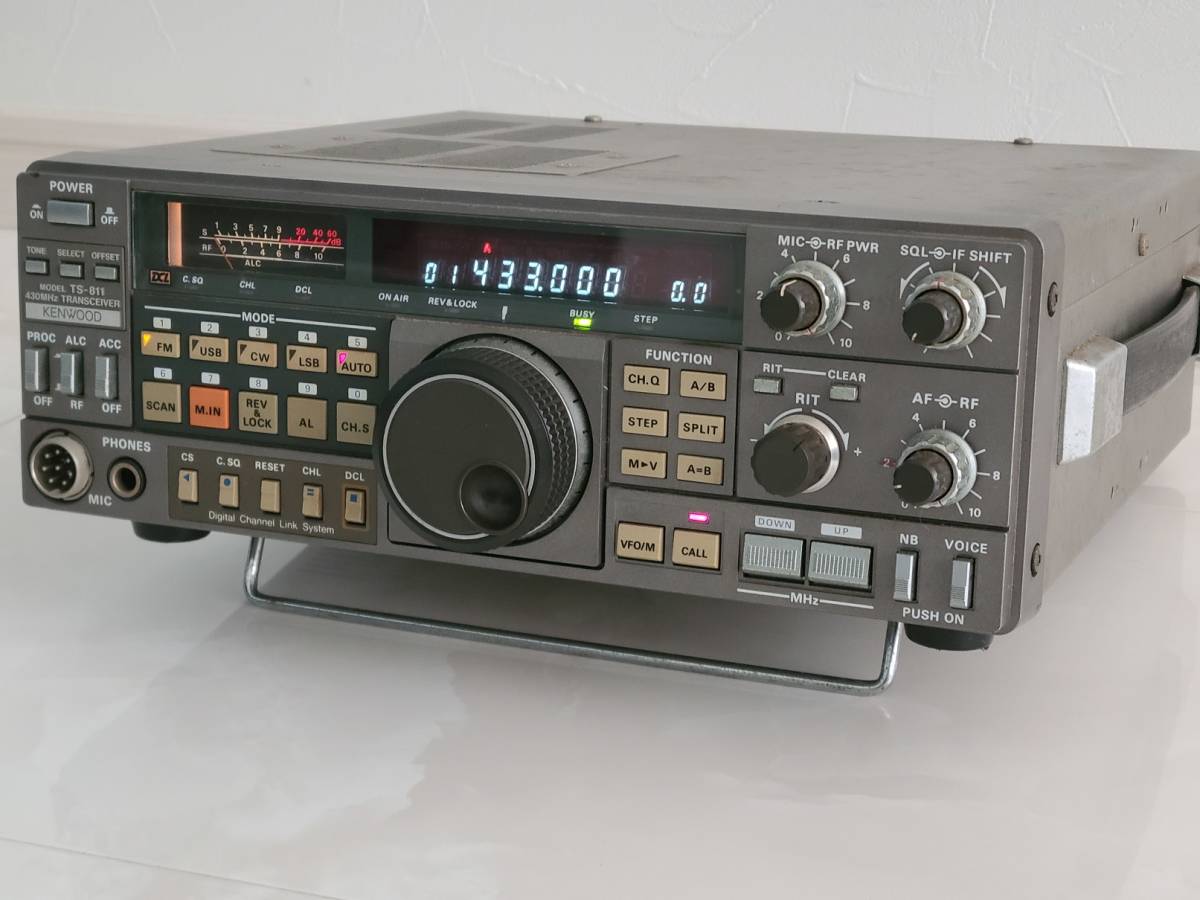 購入格安 430MHz KENWOOD TS-811D 25w オールモード機 educacao