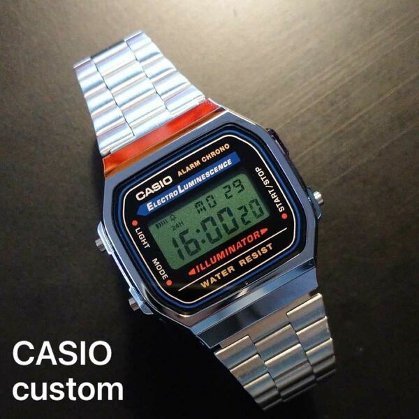【新品】カシオ CASIO チープカシオ 液晶反転 カスタム デジタル 腕時計 G-SHOCK timex alba 好きにも!