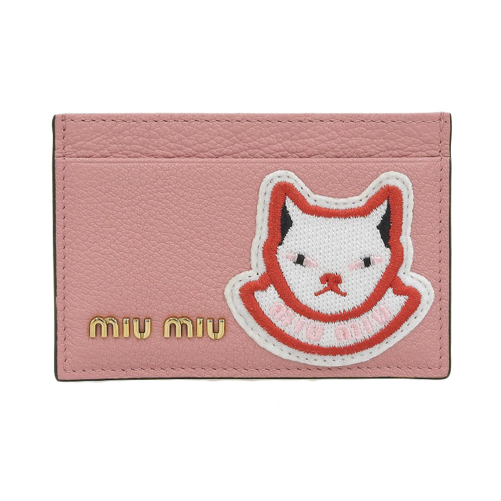 【セール】 Miumiu ネコ 新品未使用 美品 折り財布