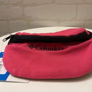 コロンビア/Columbia/ウエストポーチ/ショルダー/アウトドア/キャンプ/新品未使用/登山/ミニ財布/バック/ピンク/ヒップバッグ