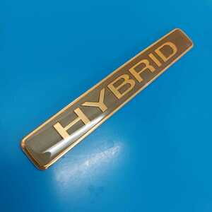 TOYOTA HYBRID GOLD EMBLEM トヨタ ハイブリッド ゴールドエンブレ厶 VIP LUXURY ビップ LUGUXUY ラグジュアリー LEXUS レクサス