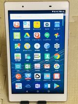 NEC Androidタブレット LAVIE Tab E PC-TE508HAW ホワイト 8型ワイド　初期化済　稼働品_画像1