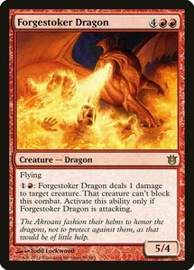 MTG ■赤/英語版■《炉焚きのドラゴン/Forgestoker Dragon》 神々の軍勢 BNG