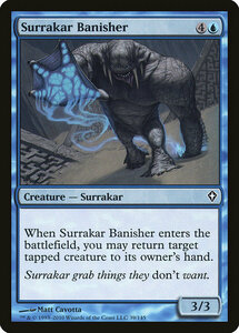 MTG ■青/英語版■《サラカーの消し去り/Surrakar Banisher》ワールドウェイク WWK